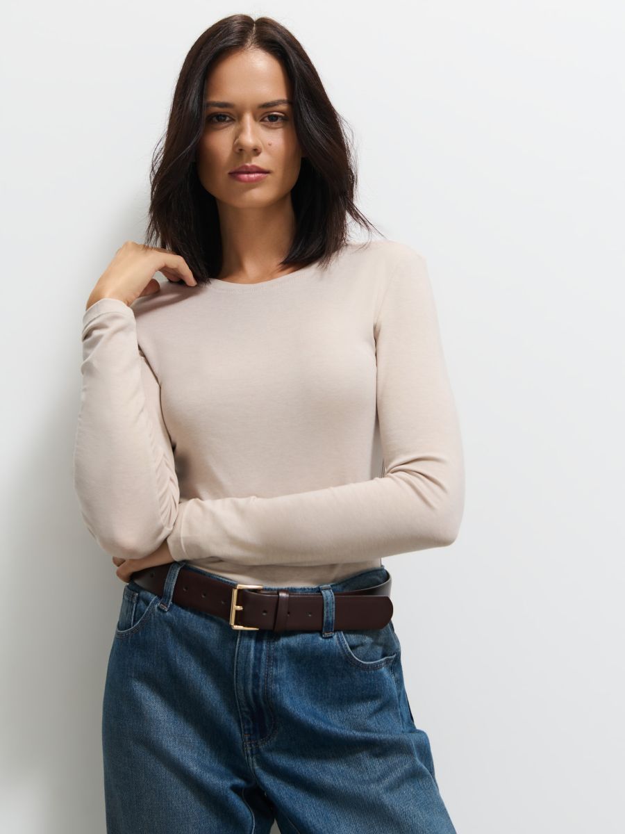 Longsleeve z lyocellem