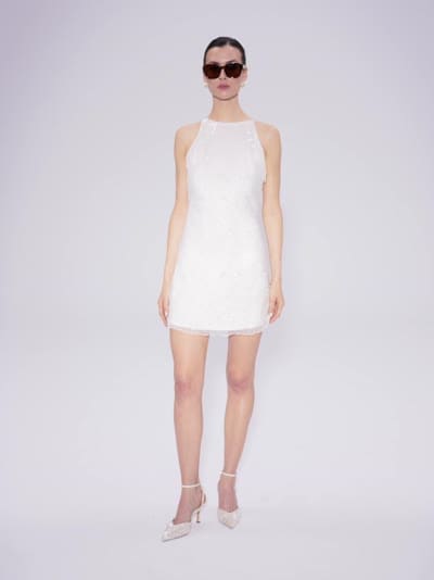 Cekinowa sukienka mini