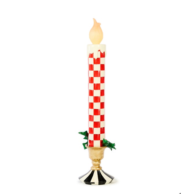 Check It Out Illuminated Large Trophy Candle