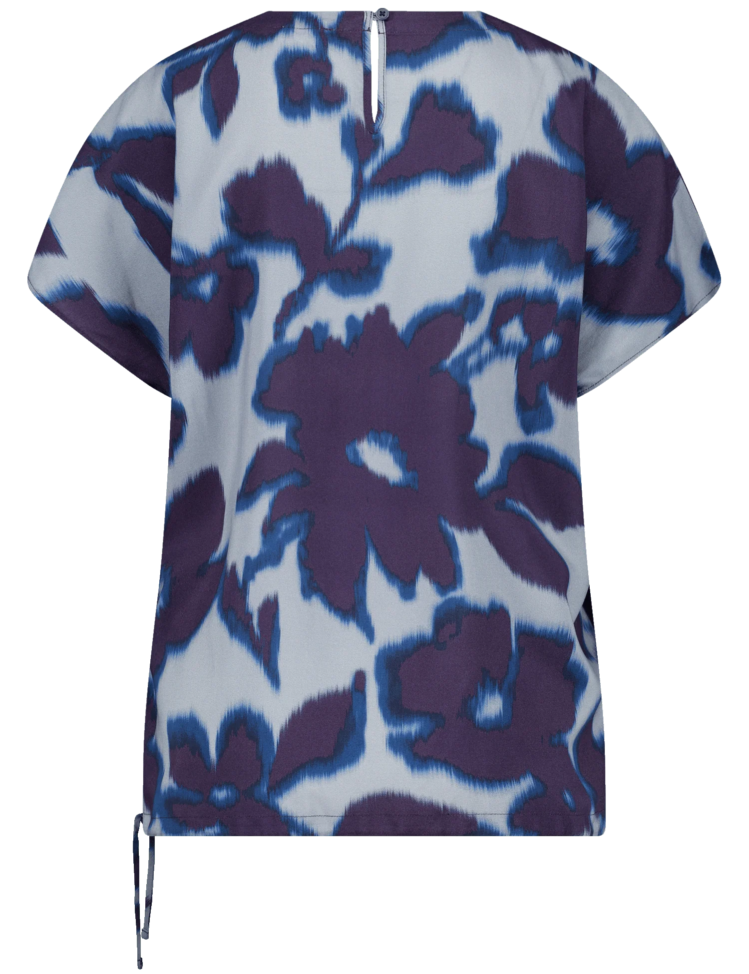 Damen Bluse mit kurzen Ärmeln
