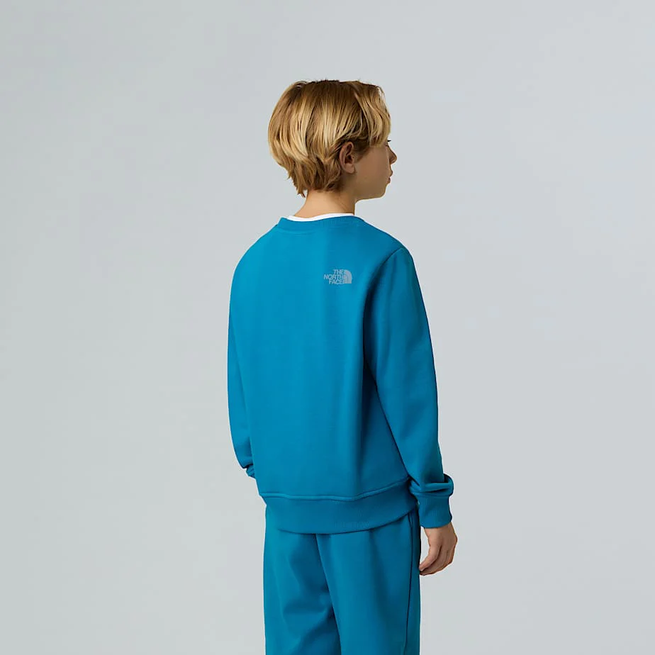 Boys' Reflective Logo Relaxed Sweatshirt