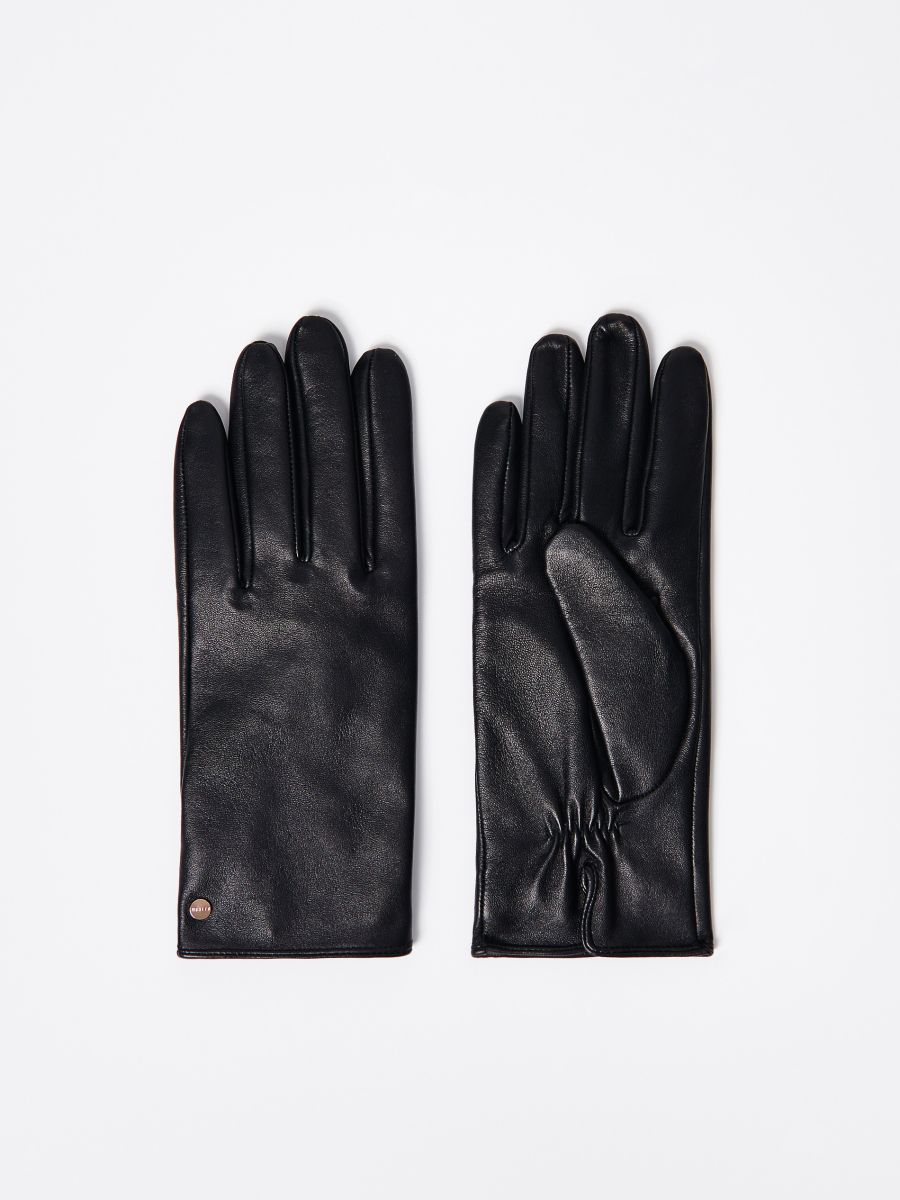 Skórzane rękawiczki