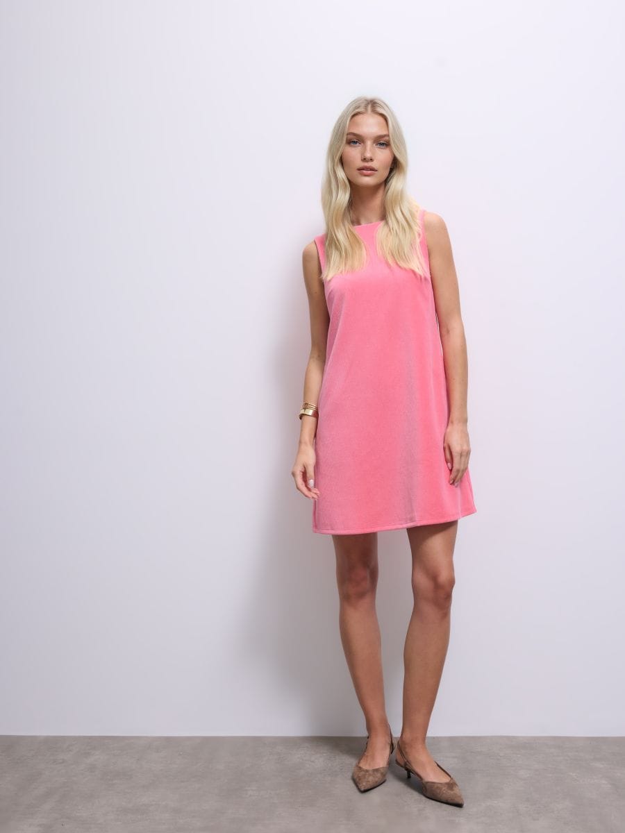 Trapezowa sukienka mini