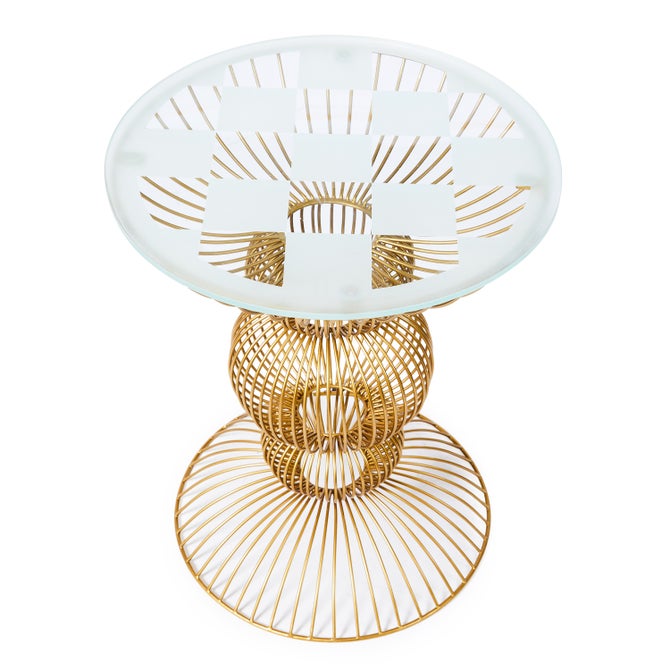 Gambit Wire Accent Table