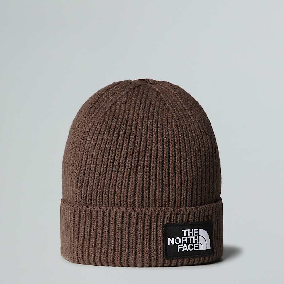 TNF Logo Box Cuffed Beanie