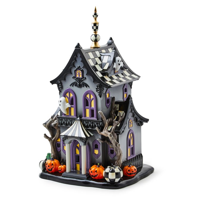 Halloween Illuminated Music Haunted House