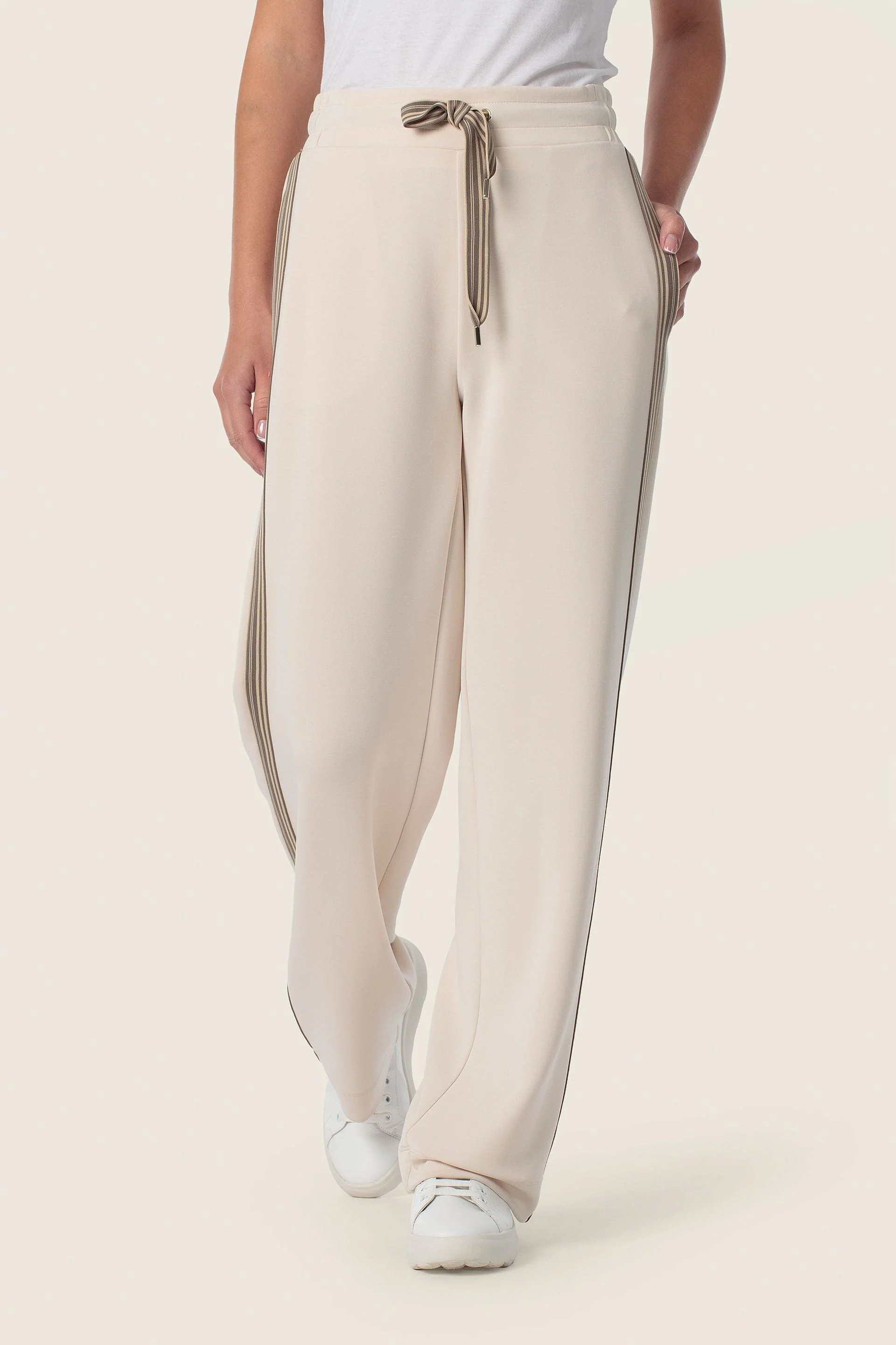 Loungewear Hose mit weitem Bein