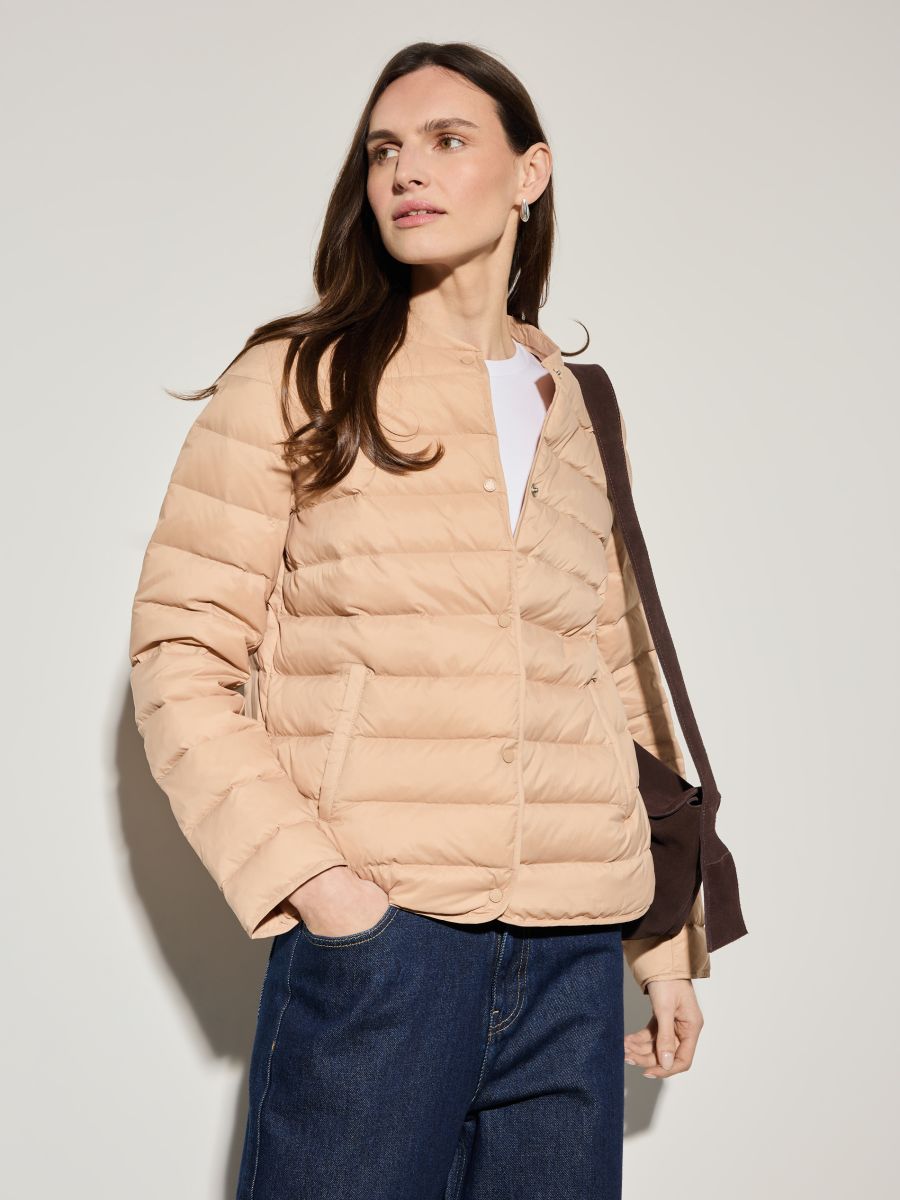 Pikowana kurtka z puchem