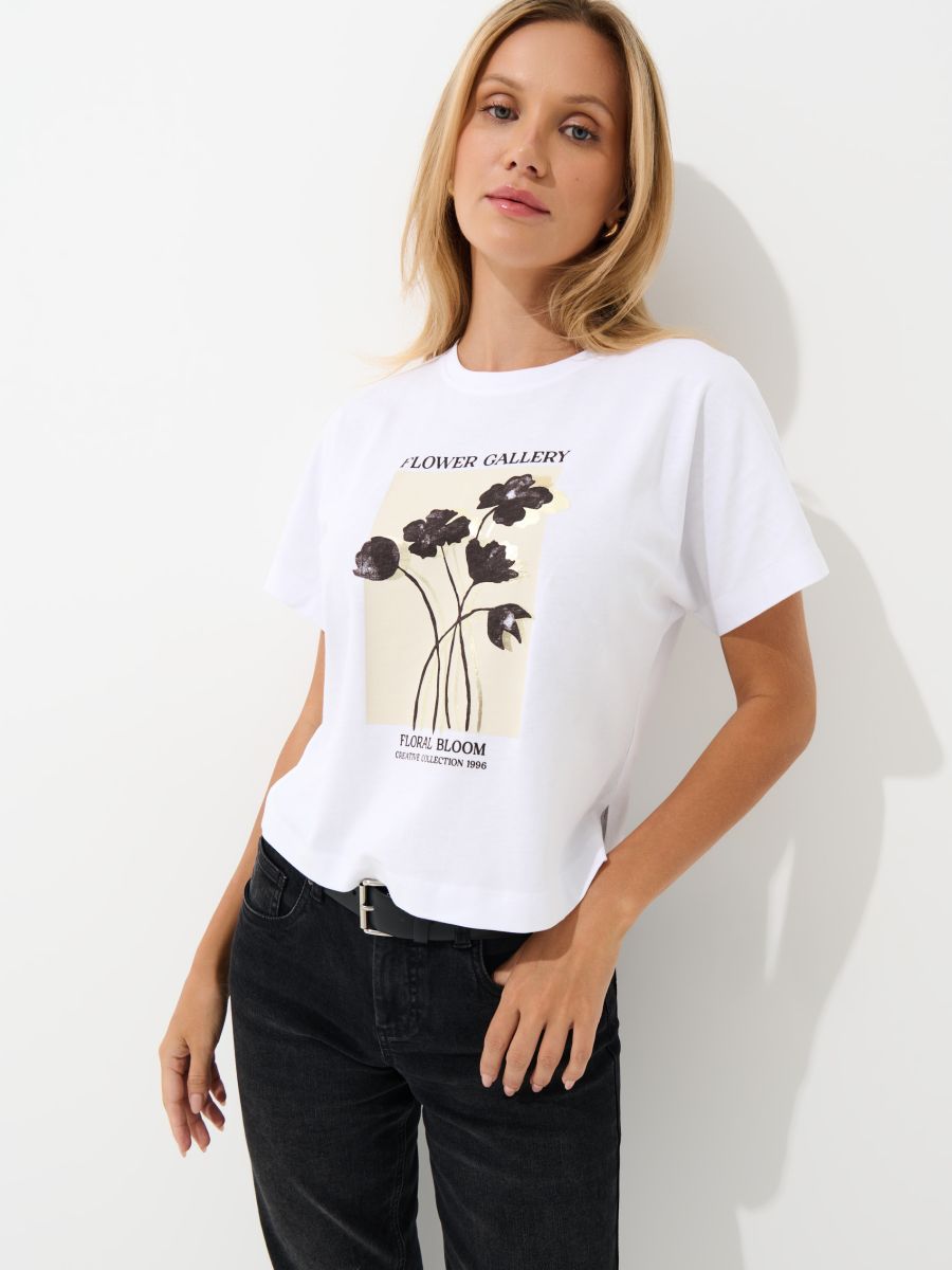 T-shirt z nadrukiem