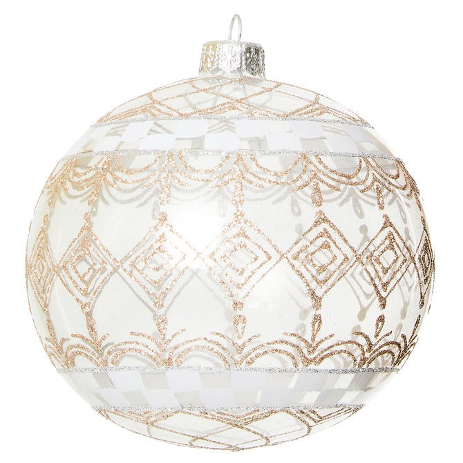 Crystal Palace Ball Glass Ornament