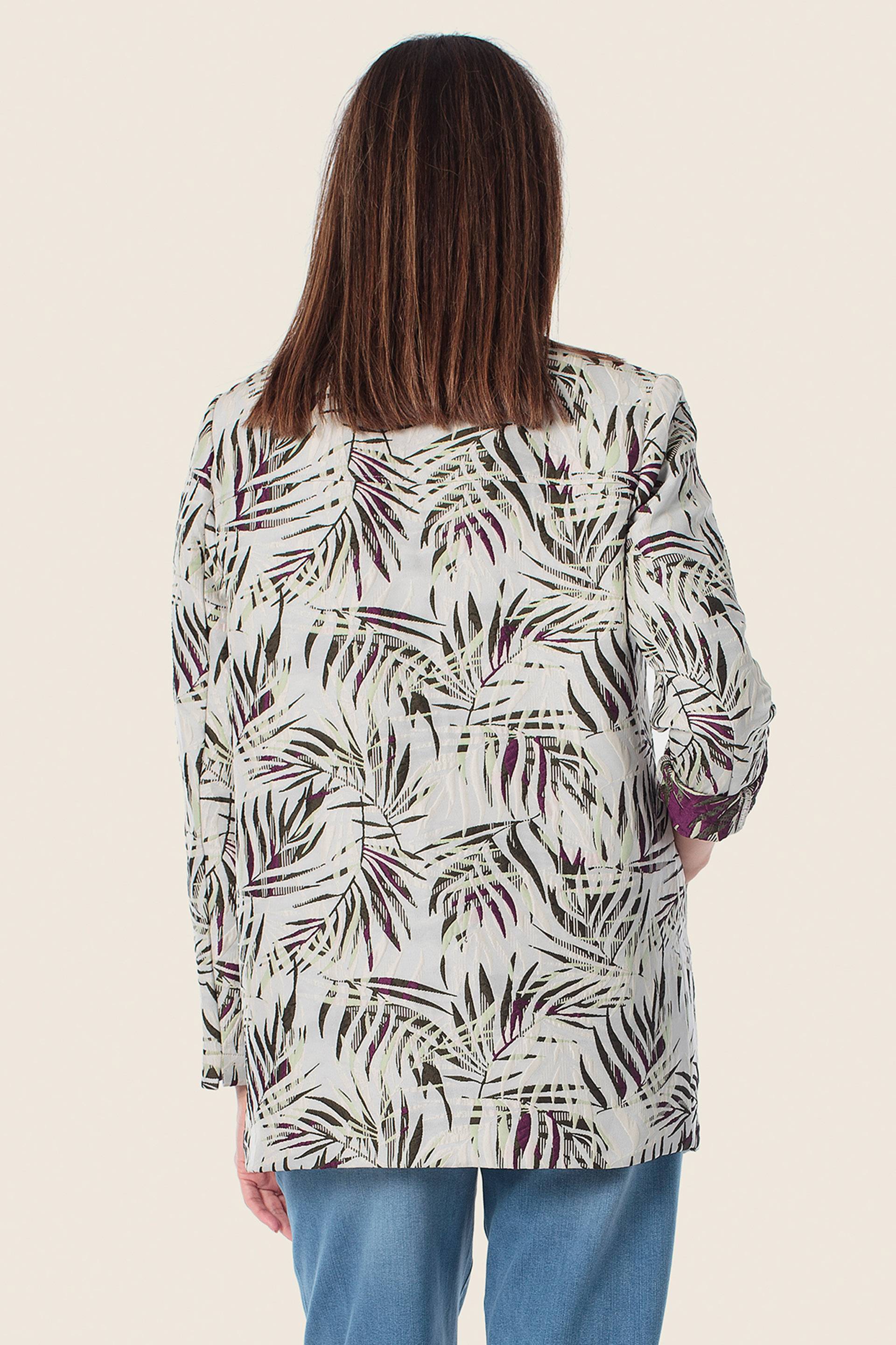 Jacke mit Tropen-Muster