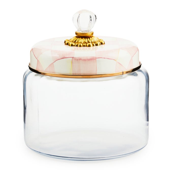 Rosy Check Medium Kitchen Canister