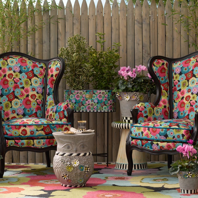 Always Flowers Indoor/Outdoor Rug - 8' x 10'