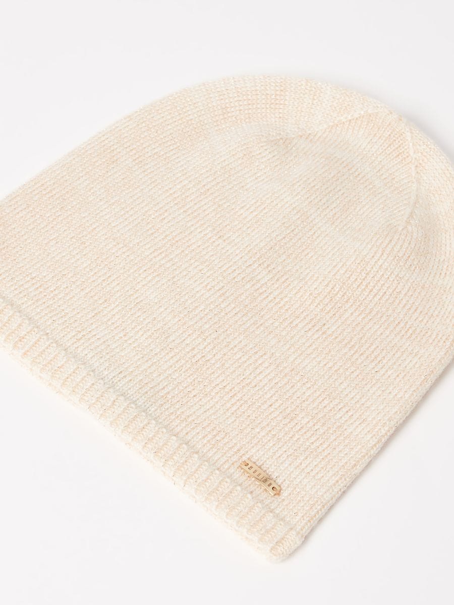 Czapka beanie z domieszką kaszmiru