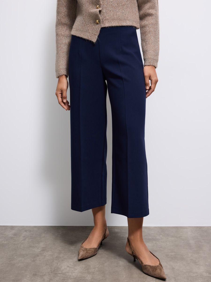 Spodnie z szeroką nogawką