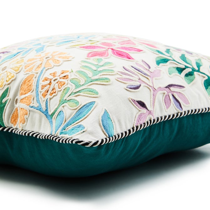 Carnivale Floral Throw Pillow