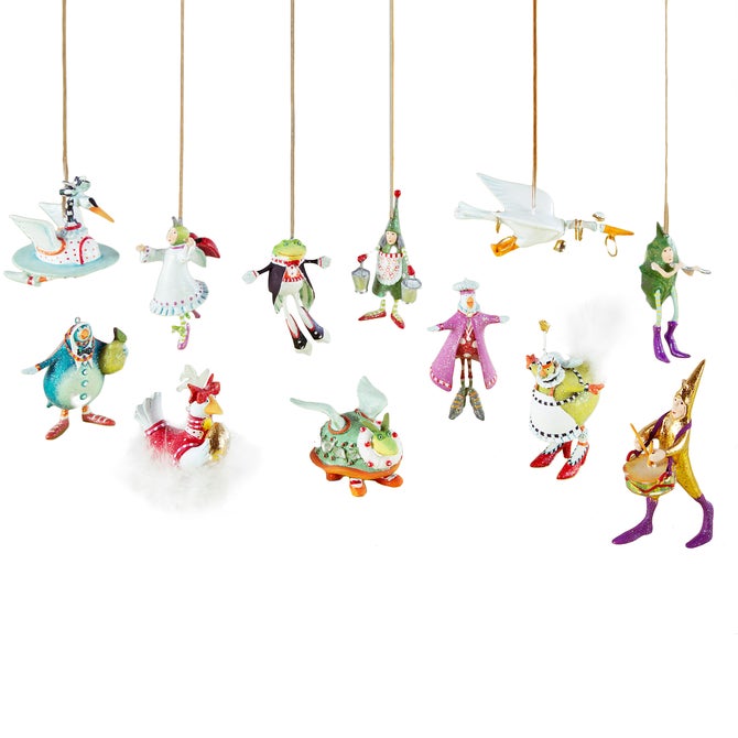 Patience Brewster 12 Days Ornament Set