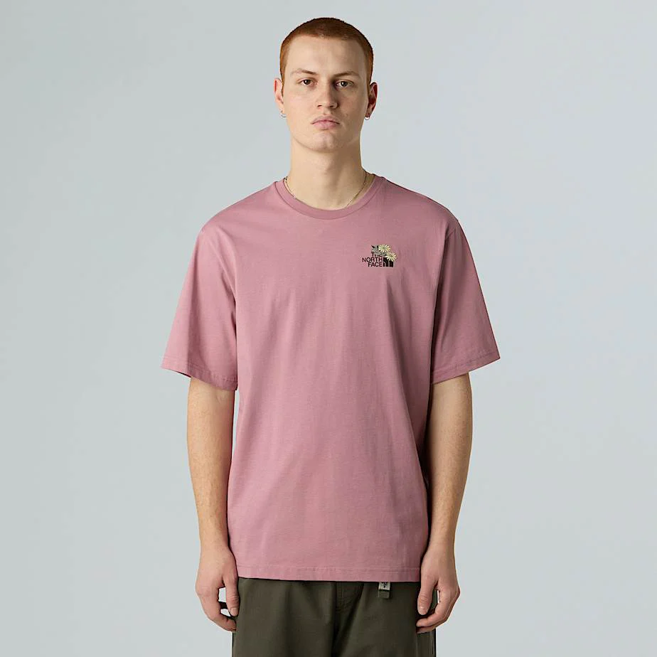 Unisex Dome Flower Relaxed Graphic T-Shirt