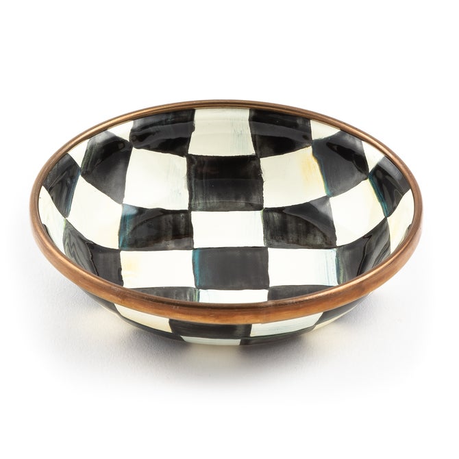 Rosy Check Dipping Bowl