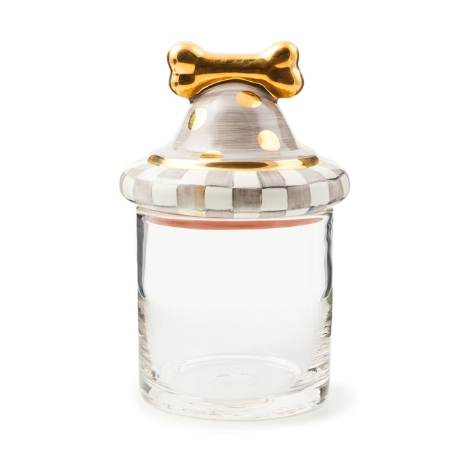 Sterling Canine Cookie Jar