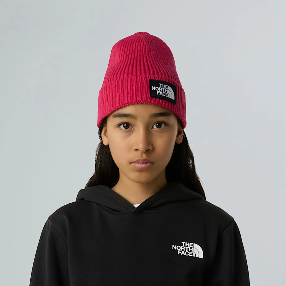 Kids' TNF Logo Box Cuffed Beanie