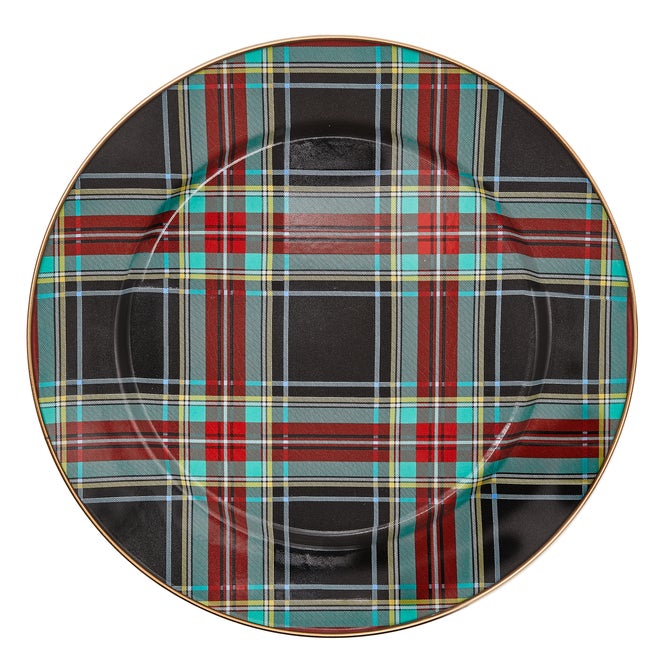Black Tartan Dinnerware