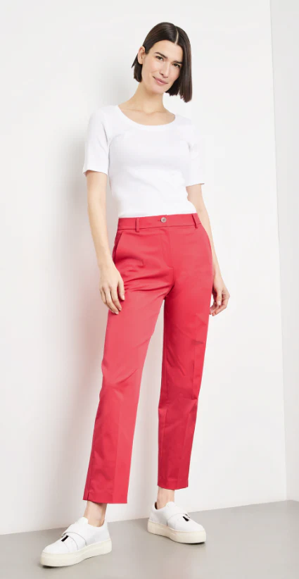 GERRY WEBER7/8 Trousers with CreasesWatermelon