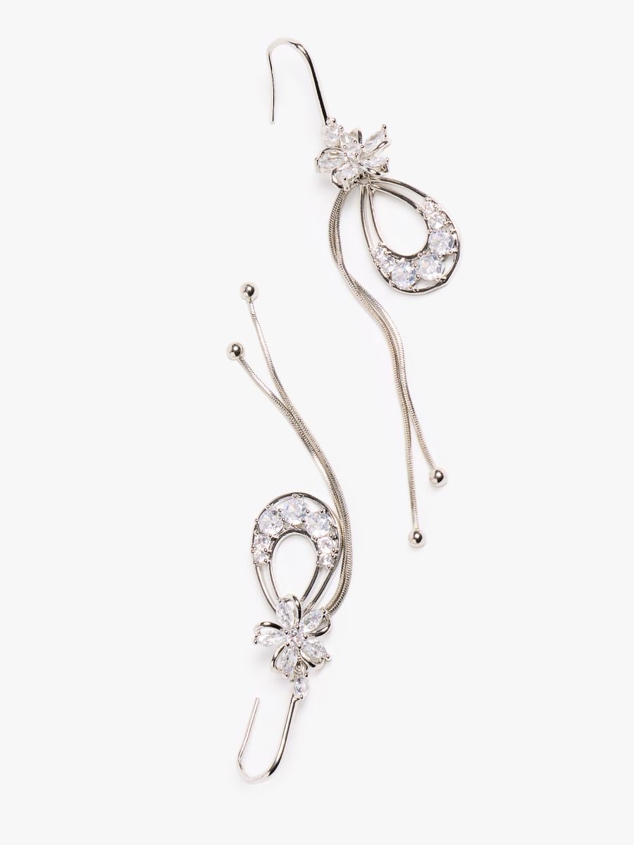 Wiszące błyszczące kolczyki