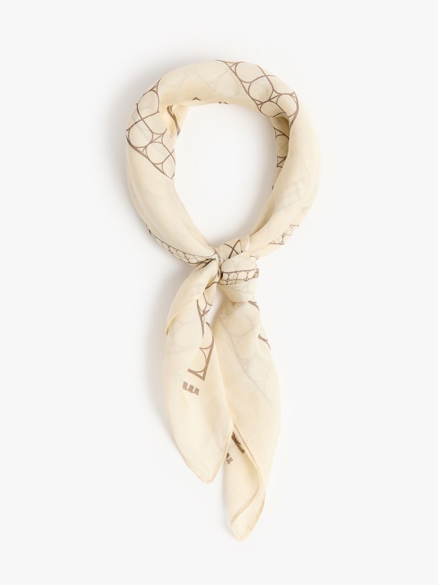 Apaszka z modalu i jedwabiu