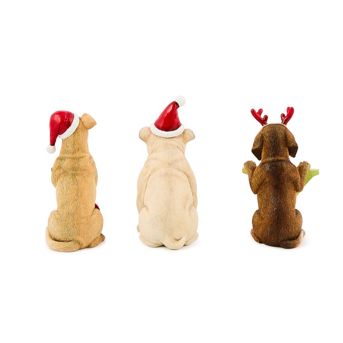 Check It Out JOY Dog Figurine Set