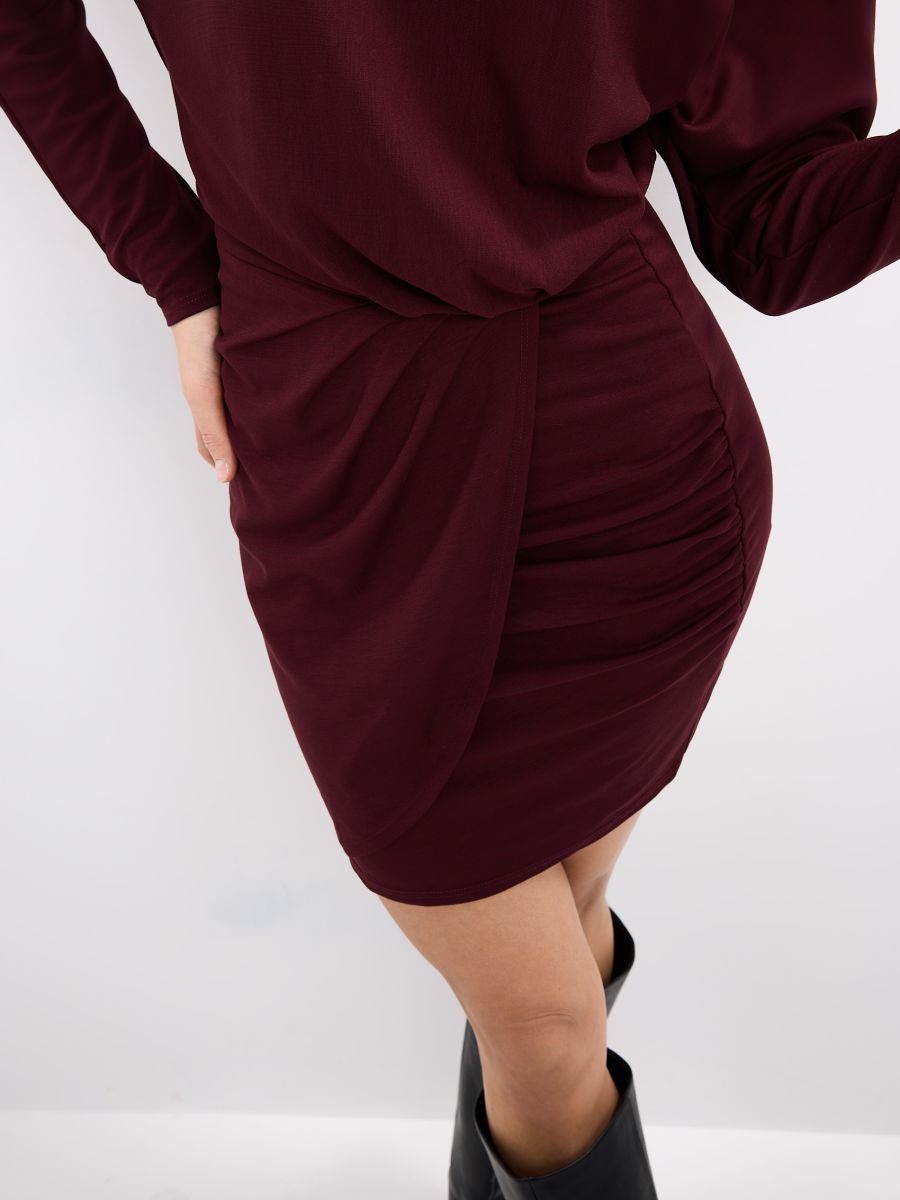 Dzianinowa sukienka mini