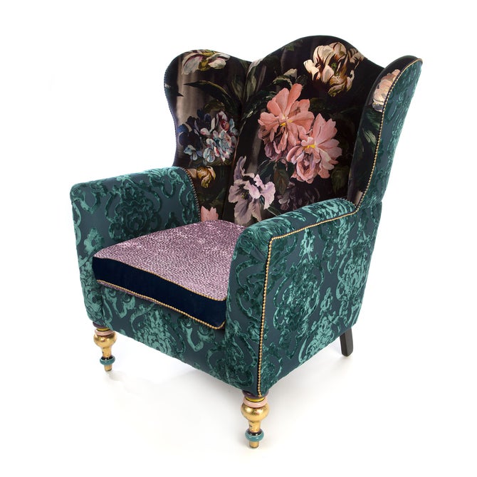 Moonlight Garden Off The Record Wing Chair II
