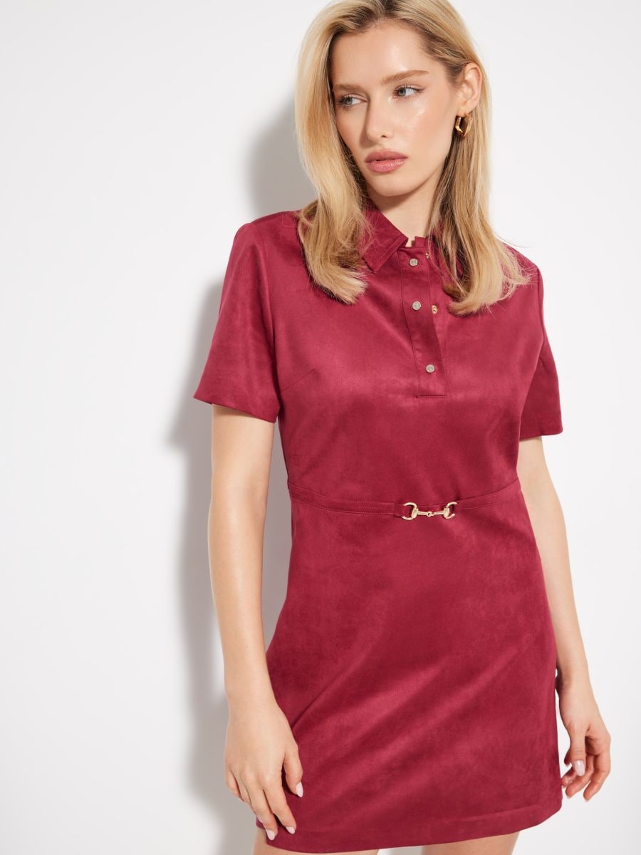 Sukienka mini o kroju litery A