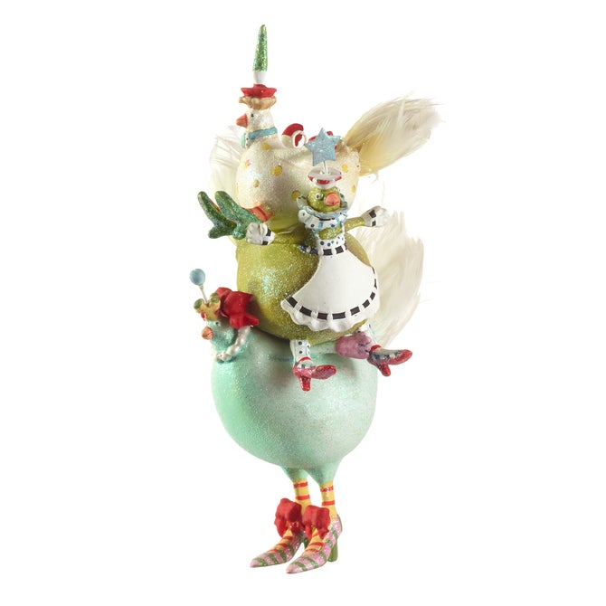 Patience Brewster 12 Days 3 French Hens Ornament