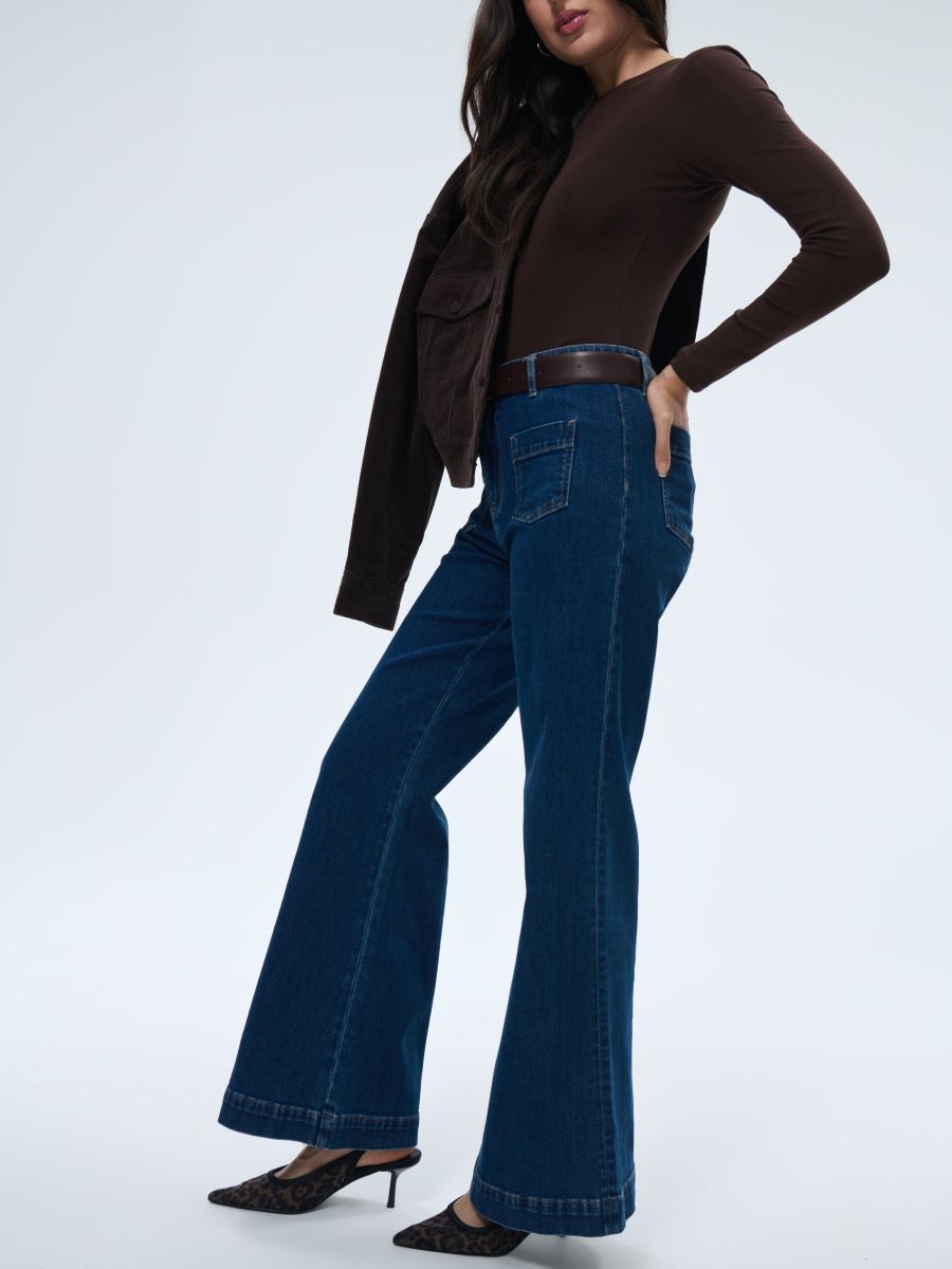 Jeansy flare