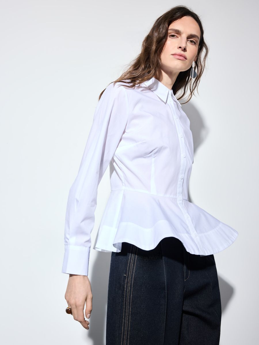 Masełkowa koszula z lyocellem