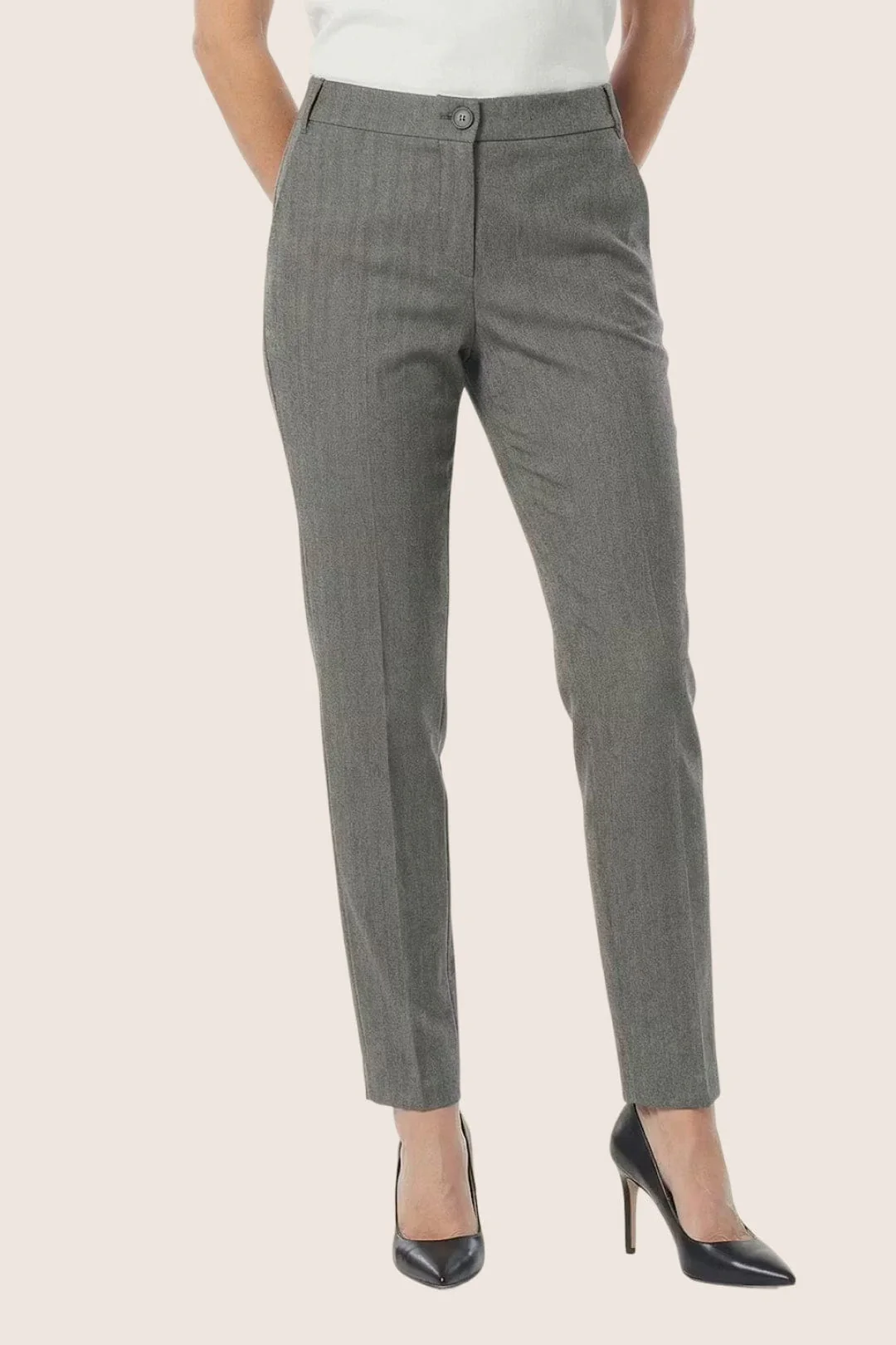 Klassische Stoffhose in eleganter Linie