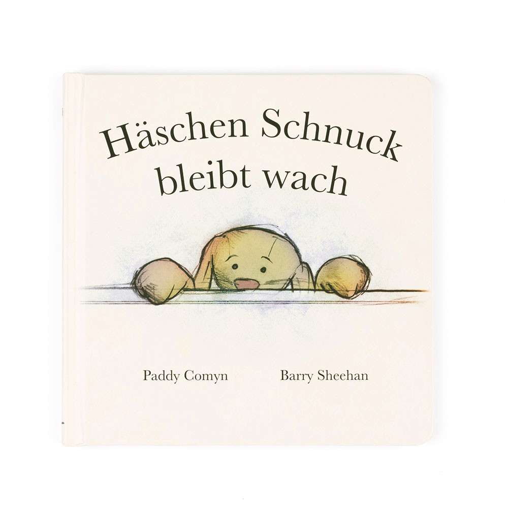 Haschen Schnuck Bleibt Wach Buch & Bashful Cottontail Bunny Medium