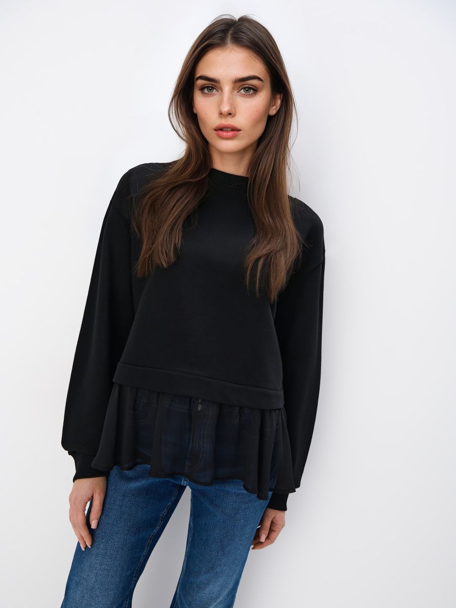 Bluza z falbaną