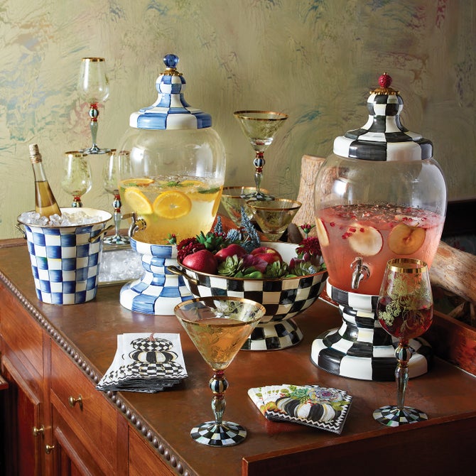 Enamel Beverage Hostess