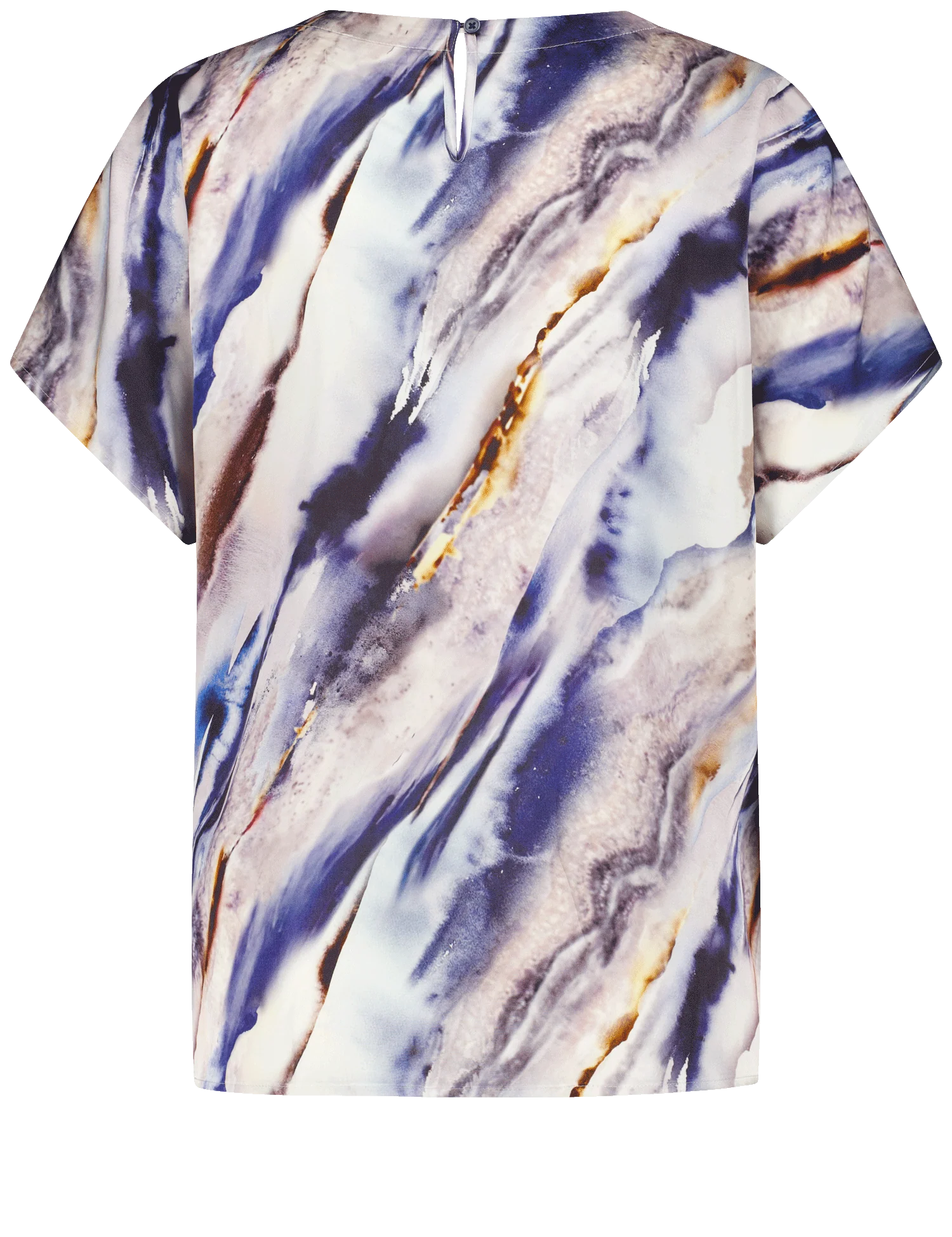Damen Bluse mit kurzen Ärmeln