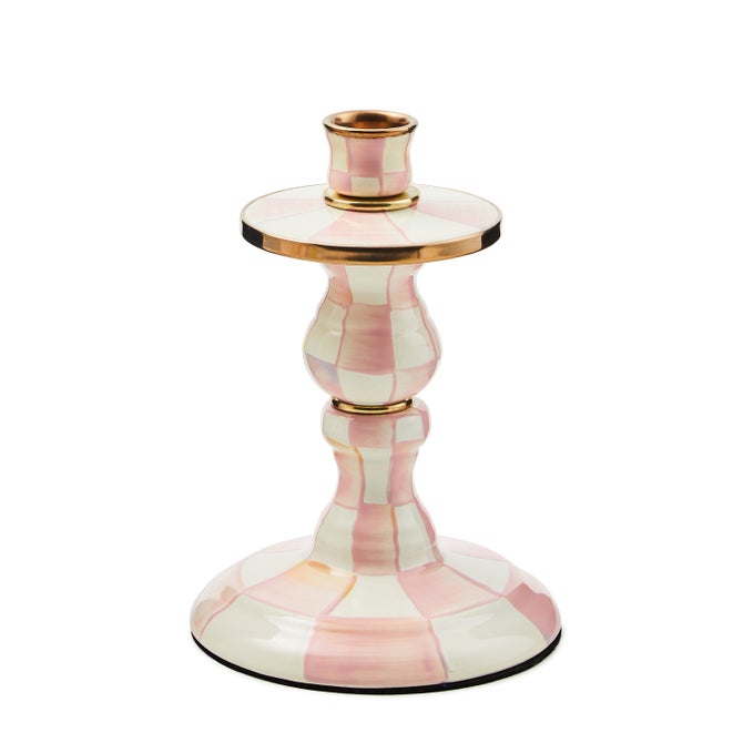 Rosy Check Small Candlestick