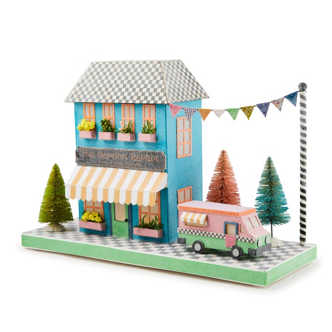 Calico Paper Illuminated Garden Shop