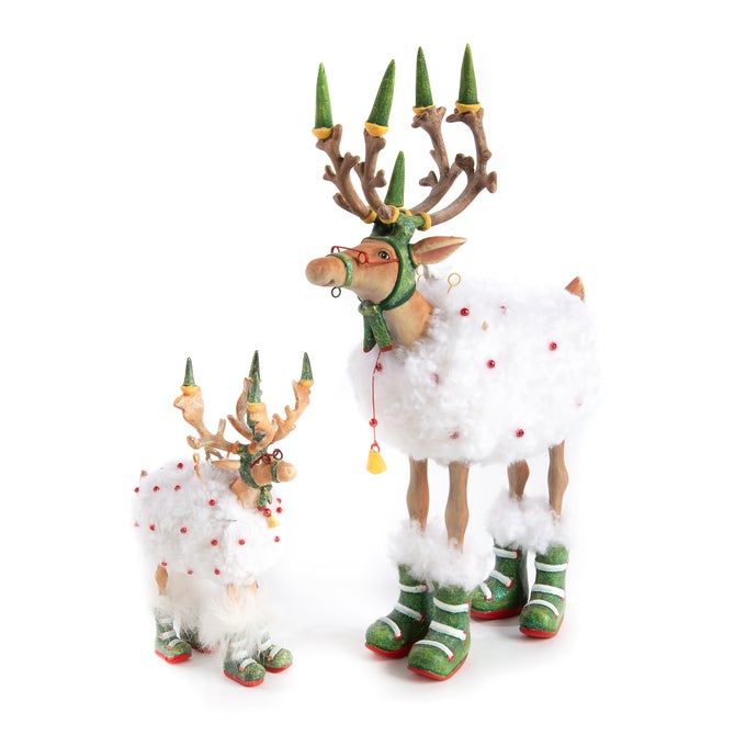 Patience Brewster Dash Away Blitzen Reindeer Ornament