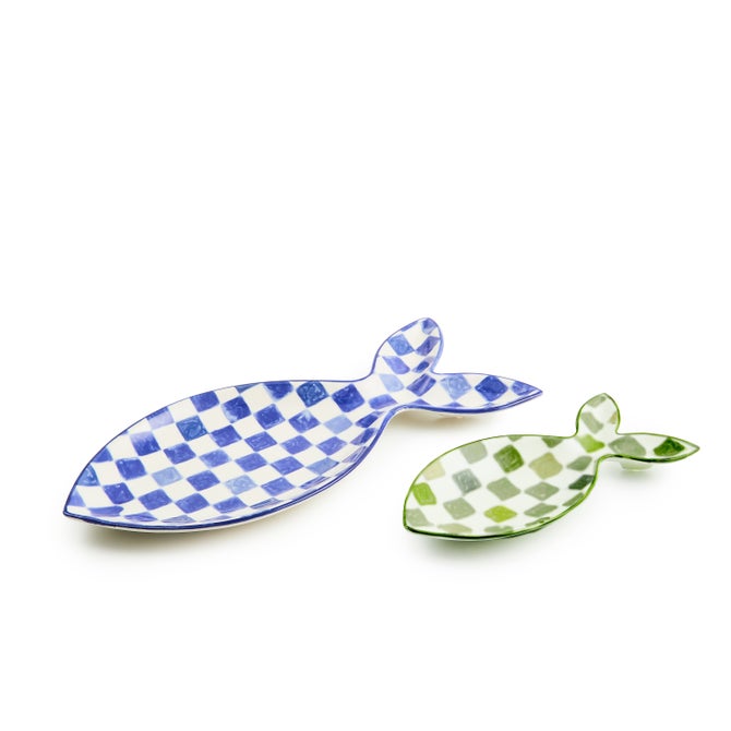 Go Fish Serving Platters, Set of 2