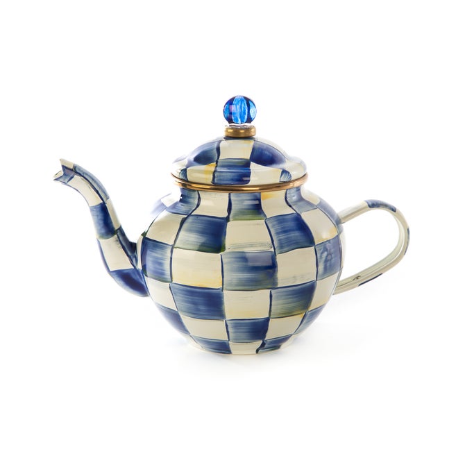 Royal Check 4 Cup Teapot