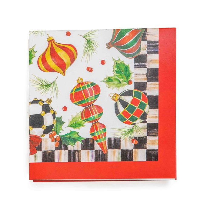 Deck The Halls Cocktail Paper Napkins