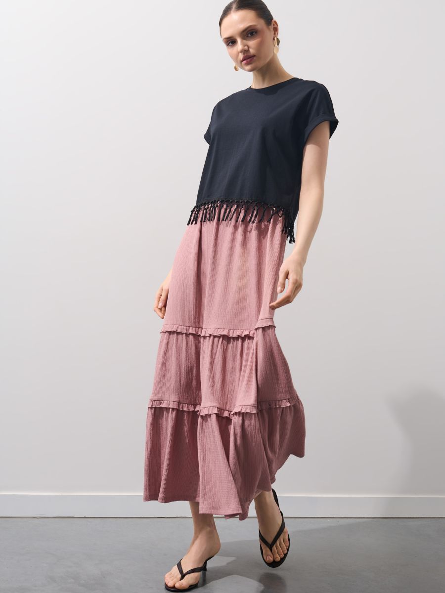 Bawełniana biała bluzka