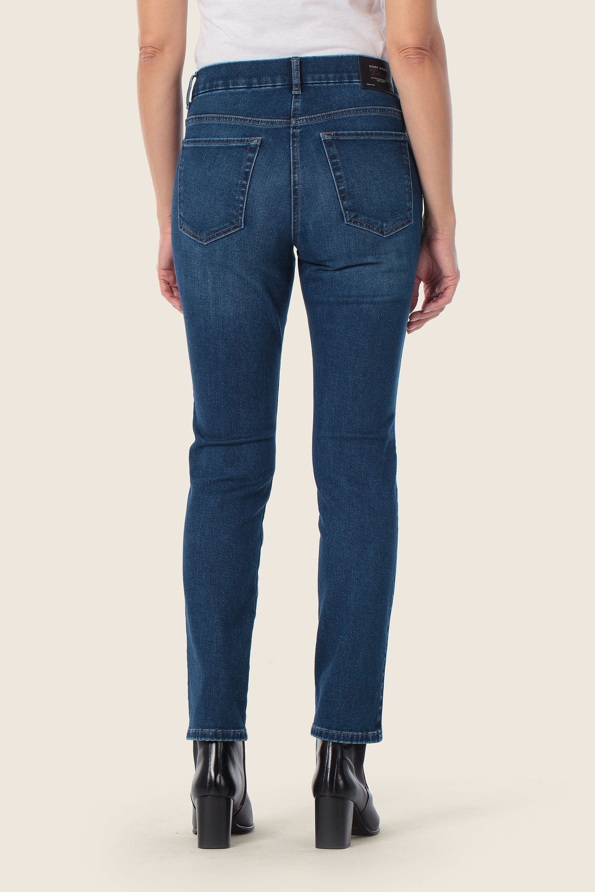 5 Pocket Jeans mit weicher Waschung