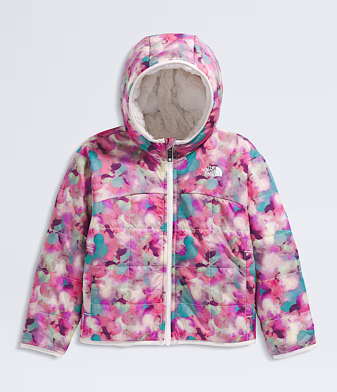 Girls’ Reversible Shasta Full-Zip Hooded Jacket—Print